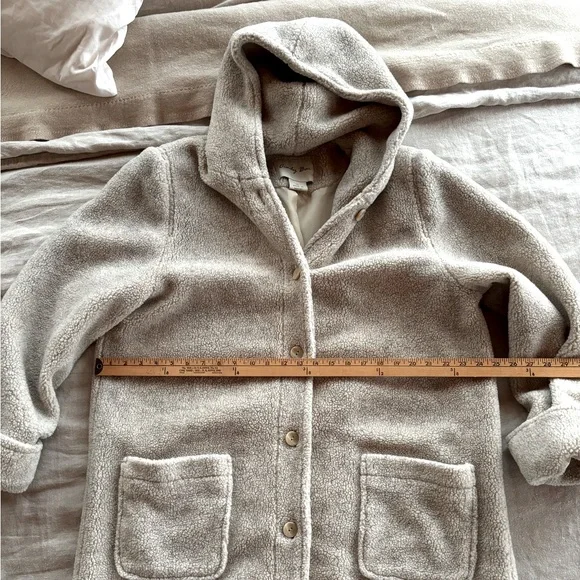 Vintage Teddy Fleece Trench - Picture 8 of 10